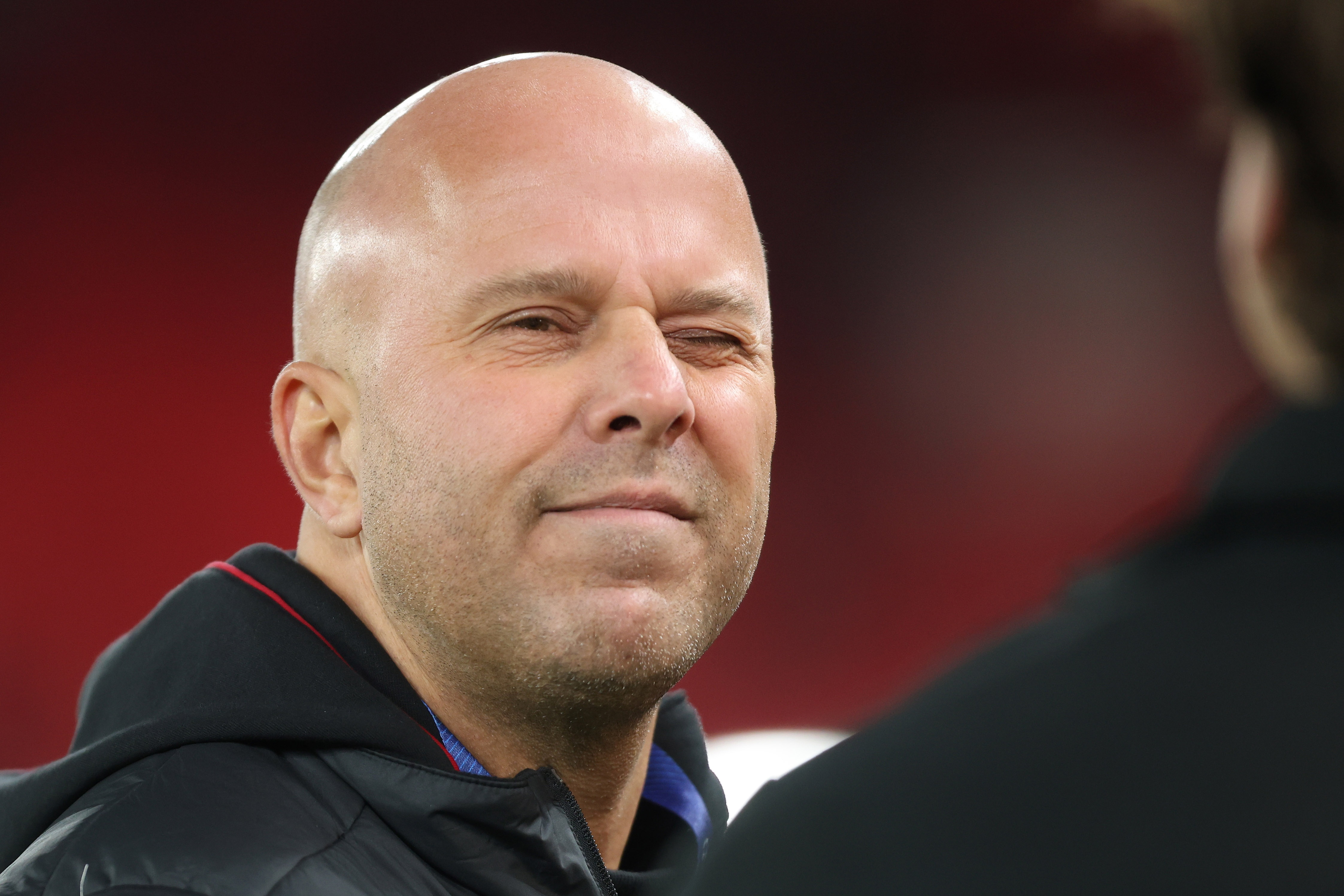 华体会-被问阿隆索下课,斯洛特:我不知道如今教练权威是否下滑了