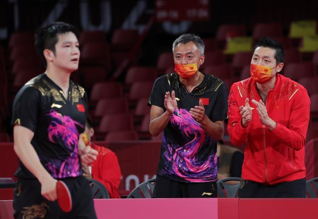 1628255813372009473.jpg 国乒3比0德国获男团金牌 “保三争四拼五”任务完成